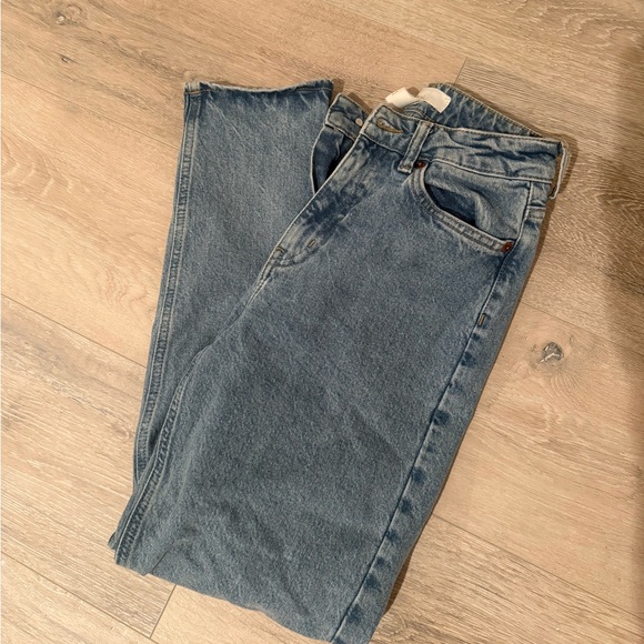 h&m Light Blue Mom Jeans - Picture 1 of 2